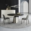 Silla Wilma de Cattelan Italia. Silla de acero tapizada. Sillas de diseño.
