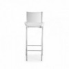 Taburete Alessio de Cattelan Italia. Muebles modernos italianos. Taburetes cuero.