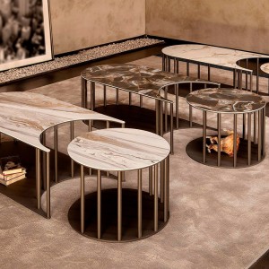 Mesa de centro Sinergy de Tonin casa. Muebles modernos de hogar.