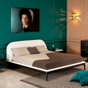 Cama Bernini de Tonin casa. Muebles modernos de hogar.