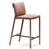 Taburete Isabel de Cattelan Italia. Taburetes de diseño. Taburetes en cuero.