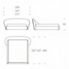 Cama Mama de Tonin casa. Muebles modernos de hogar.