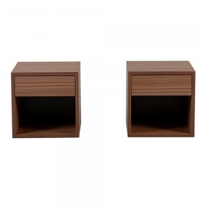 Mesita noche Cubò de Tonin casa. Muebles modernos de hogar.