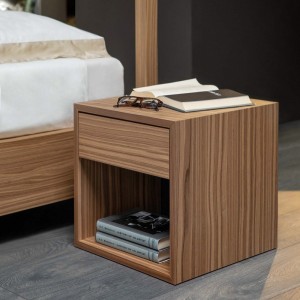 Mesita noche Cubò de Tonin casa. Muebles modernos de hogar.