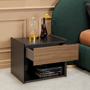 Mesita noche Orazio de Tonin casa. Muebles modernos de hogar.