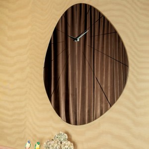 Espejo/Reloj Enigma de Tonin casa. Muebles modernos de hogar.