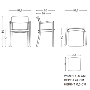 Sillón Pastis Armchair Hay. Ideal para cafés y comedores modernos elegantes.