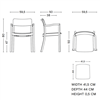 Sillón Pastis Armchair Hay. Ideal para cafés y comedores modernos elegantes.