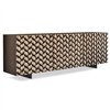 Aparador Lavander de Cattelan Italia. Aparador con puertas en poliuretano.