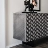 Aparador Lavander de Cattelan Italia. Aparador con puertas en poliuretano.