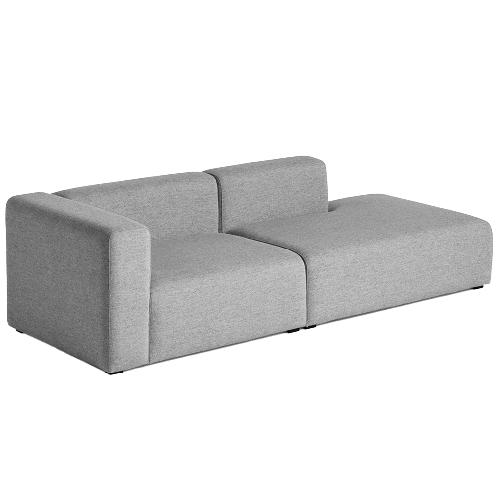 Sofá Mags 2,5 plazas lounge tapizado de HAY. Diseño oderno para salón.