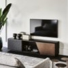 Mueble TV Aston de Cattelan Italia. Mobiliario de diseño. Muebles de TV.