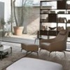 Banqueta Carol de Alivar. Muebles modernos italianos. Mobiliario de diseño.