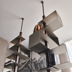 Estantería de techo moderna Tokyo de Cattelan Italia. Estanterías modernas.