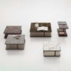 Mesita auxiliar Toledo de Alivar. Muebles modernos italianos. Mesas de diseño exclusivo.