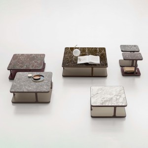 Mesita de centro Toledo de Alivar. Muebles modernos italianos. Mesas de diseño exclusivo.