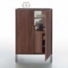 Mueble Bar Bristol madera de Alivar. Muebles elegantes de diseño italiano.