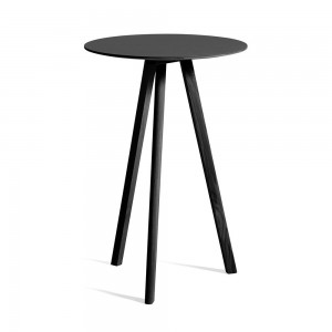 Mesa alta Copenhague CPH20 Hay. Mesa alta café o salón de dsieño moderno.