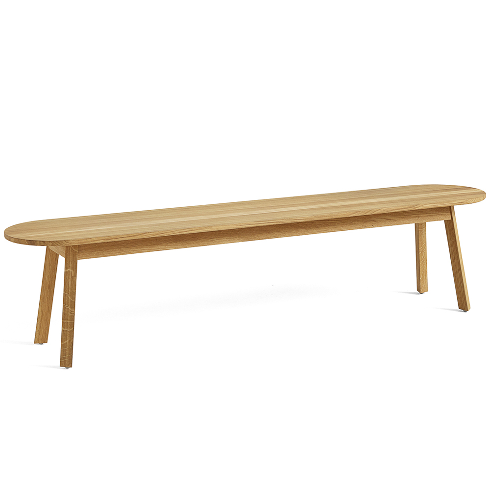 Banco Triangle Leg Hay de madera de Hay de diseño estilio nórdico.