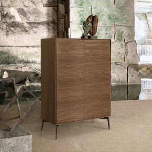 Mueble Bar Shake de Alivar. Muebles elegantes de diseño italiano. Mobiliarios clásicos.