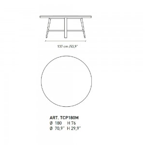 Mesa Compass de Alivar. Muebles modernos italianos. Mobiliario de diseño.
