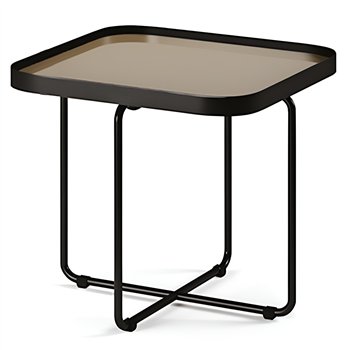 Mesita Benny de Cattelan Italia. Mobiliario de diseño. Mesas auxiliares.