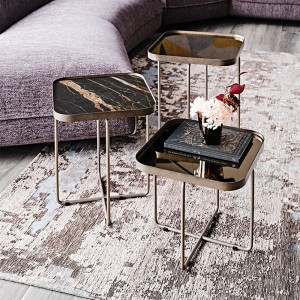 Mesita Benny de Cattelan Italia. Mobiliario de diseño. Mesas auxiliares.