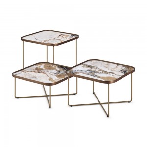 Mesa auxiliar Benny Keramik Cattelan Italia. Mesas auxiliares de diseño.