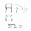 Silla Olimpia de Alivar. Muebles modernos italianos. Mobiliario de diseño.