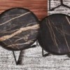 Mesa centro Billy Keramik de Cattelan Italia. Muebles modernos italianos.