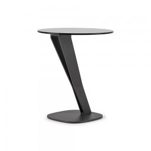 Mesa auxiliar lateral Falco de Cattelan Italia. Mesas auxiliares modernas.