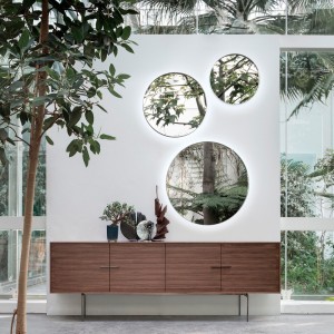 Espejo Face to face de Alivar. Muebles modernos italianos. Mobiliario de diseño.
