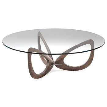 Mesa centro Helix de Cattelan Italia. Mesa de centro moderna. Mesas auxiliares.