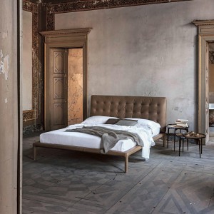 Cama Boheme de Alivar. Muebles modernos italianos. Mobiliario de diseño elegante.