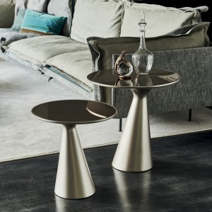 Mesa auxiliar Peyote de Cattelan Italia. Mesas auxiliares modernas de salón.