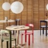 Mesa Pastis Hay. Diseño moderno e Ideal para comedor, salón o restaurantes.
