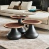 Mesa auxiliar Rio de Cattelan Italia. Mesas auxiliares para salón.