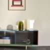 Aparador Colour Cabinet piso vidrio Hay. Diseño de muebles para Interiores.