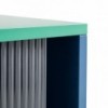 Aparador Colour Cabinet piso vidrio Hay. Diseño de muebles para Interiores.