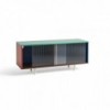 Aparador Colour Cabinet piso vidrio Hay. Diseño de muebles para Interiores.