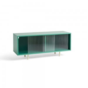 Aparador Colour Cabinet piso vidrio Hay. Diseño de muebles para Interiores.