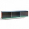 Aparador Colour Cabinet piso vidrio Hay. Diseño de muebles para Interiores.