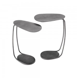 Mesa auxiliar Yago de Cattelan Italia. Mesas auxiliares  de diseño moderno.