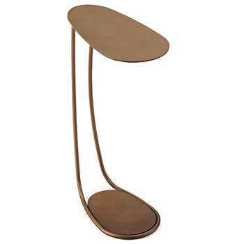 Mesa auxiliar Yago de Cattelan Italia. Mesas auxiliares  de diseño moderno.