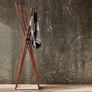 Perchero Oscar de Cattelan Italia. Percheros modernos de madera y mármol.