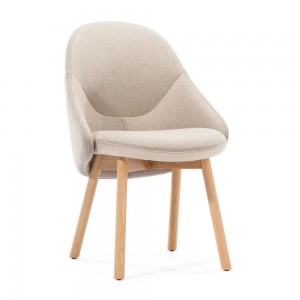 Silla Albu tapizada de Ton. Sillas de restaurantes, varios interiores.