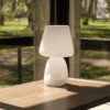 Lámpara sobremesa Apollo Hay. Iluminación origiginal para espacios interiores.