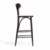 Taburete Banana tapizado de Ton. Taburetes de restaurante, interiores.