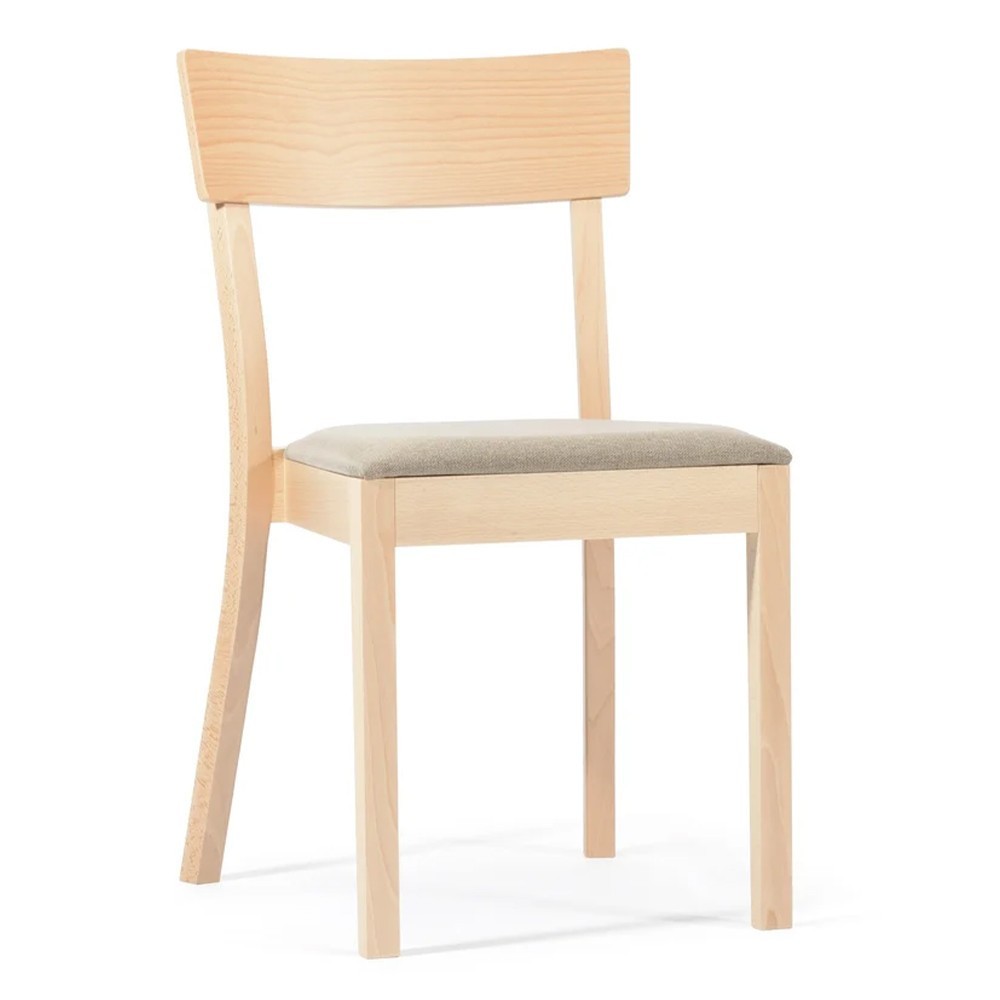 Silla Bergamo tapizada de Ton. Sillas de restaurante, para interiores.