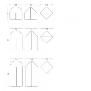 Lámpara sobremesa Parade Hay. Iluminación de diseño para espacios interiores.